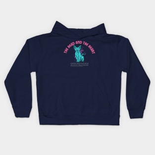 the head and the heart Kids Hoodie